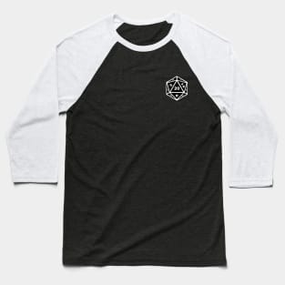 D20 Dice Roll Baseball T-Shirt